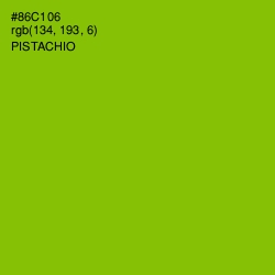 #86C106 - Pistachio Color Image