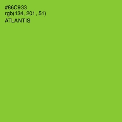 #86C933 - Atlantis Color Image