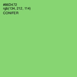 #86D472 - Conifer Color Image