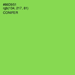 #86D951 - Conifer Color Image