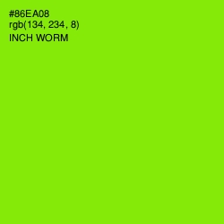 #86EA08 - Inch Worm Color Image