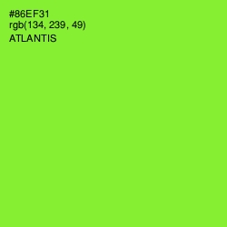 #86EF31 - Atlantis Color Image