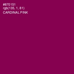 #870151 - Cardinal Pink Color Image