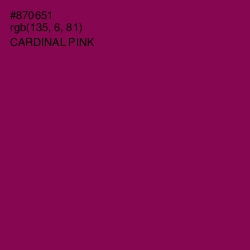 #870651 - Cardinal Pink Color Image