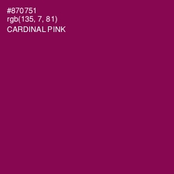 #870751 - Cardinal Pink Color Image