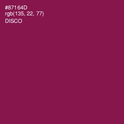 #87164D - Disco Color Image