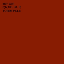 #871C02 - Totem Pole Color Image