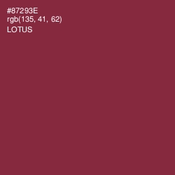 #87293E - Lotus Color Image