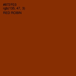 #872F03 - Red Robin Color Image