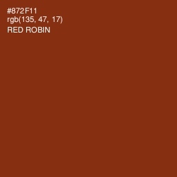 #872F11 - Red Robin Color Image