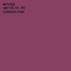 #874060 - Cannon Pink Color Image