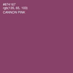 #874167 - Cannon Pink Color Image