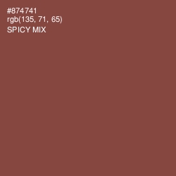 #874741 - Spicy Mix Color Image