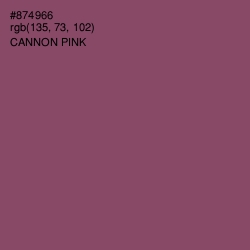 #874966 - Cannon Pink Color Image