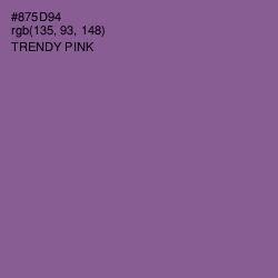 #875D94 - Trendy Pink Color Image