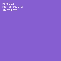 #875DD2 - Amethyst Color Image