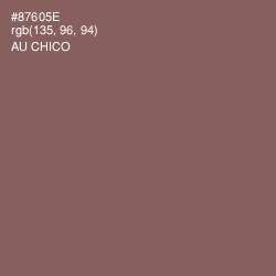 #87605E - Au Chico Color Image