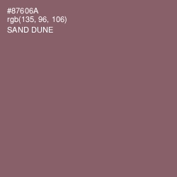 #87606A - Sand Dune Color Image