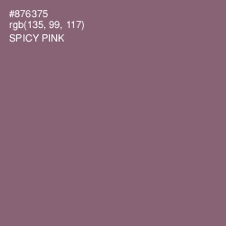#876375 - Spicy Pink Color Image