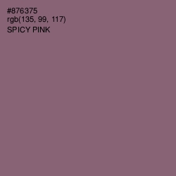 #876375 - Spicy Pink Color Image