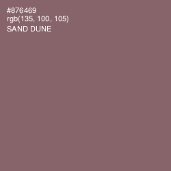 #876469 - Sand Dune Color Image