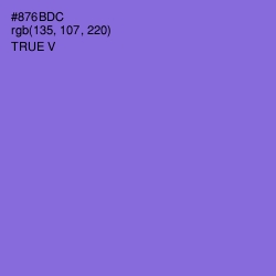 #876BDC - True V Color Image
