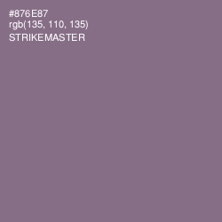 #876E87 - Strikemaster Color Image