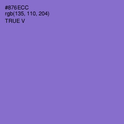 #876ECC - True V Color Image