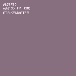 #876F80 - Strikemaster Color Image