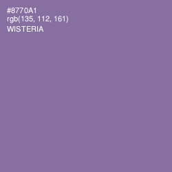 #8770A1 - Wisteria Color Image