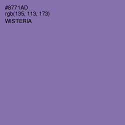#8771AD - Wisteria Color Image