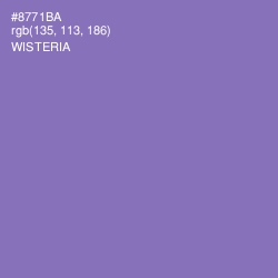#8771BA - Wisteria Color Image