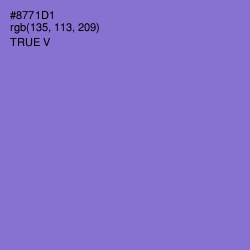 #8771D1 - True V Color Image