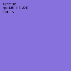 #8771DD - True V Color Image