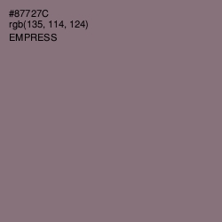 #87727C - Empress Color Image