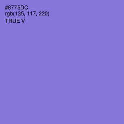 #8775DC - True V Color Image