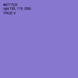 #8777CE - True V Color Image