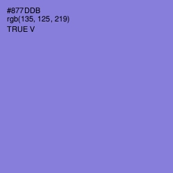 #877DDB - True V Color Image