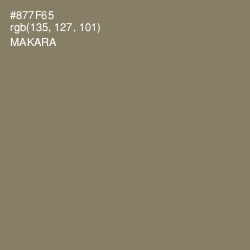 #877F65 - Makara Color Image
