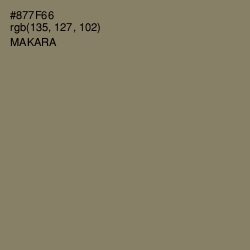 #877F66 - Makara Color Image