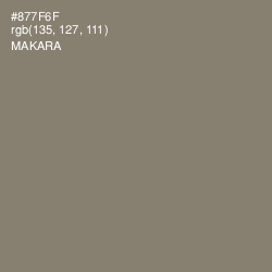 #877F6F - Makara Color Image