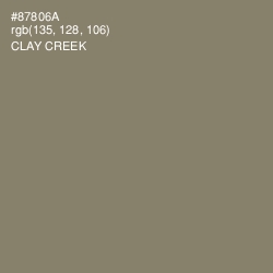 #87806A - Clay Creek Color Image