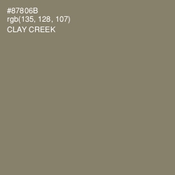 #87806B - Clay Creek Color Image