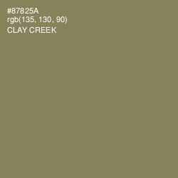 #87825A - Clay Creek Color Image