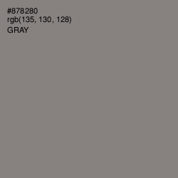 #878280 - Gray Color Image