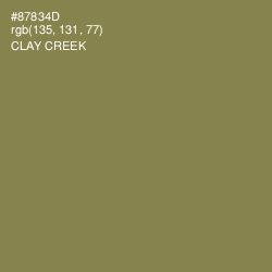 #87834D - Clay Creek Color Image