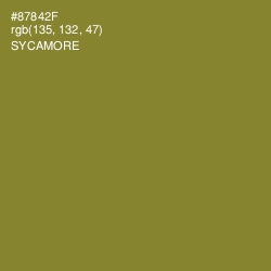 #87842F - Sycamore Color Image