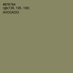 #878764 - Avocado Color Image