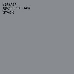#878A8F - Stack Color Image