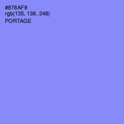 #878AF8 - Portage Color Image